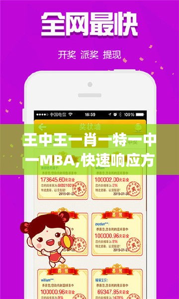 王中王一肖一特一中一MBA,快速响应方案_MP6.240