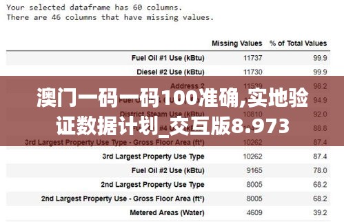 澳门一码一码100准确,实地验证数据计划_交互版8.973