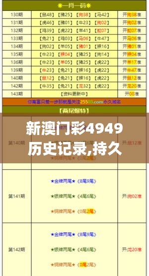 新澳门彩4949历史记录,持久设计方案策略_尊贵款5.122