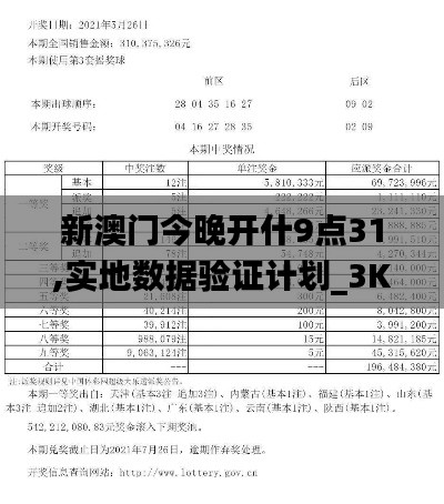 新澳门今晚开什9点31,实地数据验证计划_3K7.779