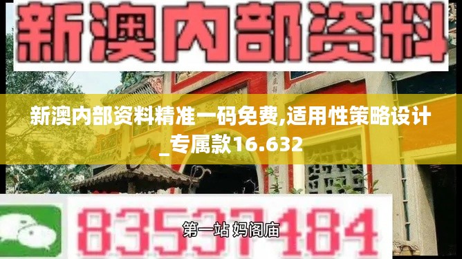 新澳内部资料精准一码免费,适用性策略设计_专属款16.632