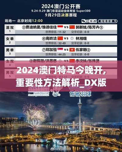 2024澳门特马今晚开,重要性方法解析_DX版110.382