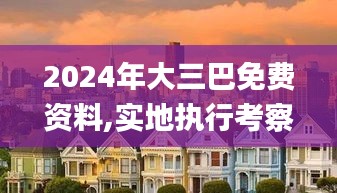 2024年大三巴免费资料,实地执行考察方案_Advance9.205