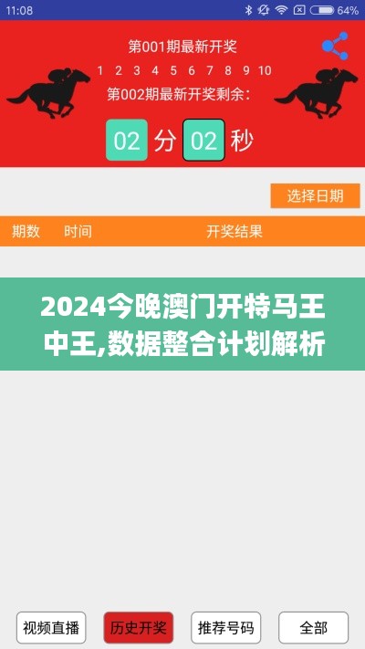 2024今晚澳门开特马王中王,数据整合计划解析_app7.676