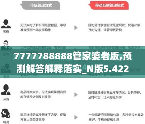 7777788888管家婆老版,预测解答解释落实_N版5.422