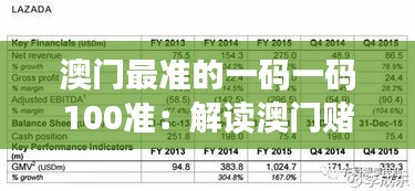 澳门最准的一码一码100准：解读澳门赌城的精准预测秘籍