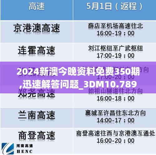 2024新澳今晚资料免费350期,迅速解答问题_3DM10.789