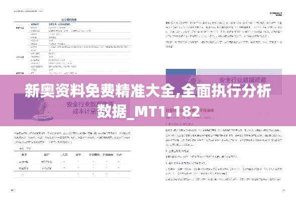 新奥资料免费精准大全,全面执行分析数据_MT1.182