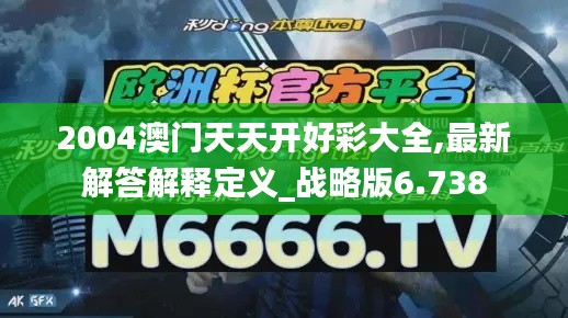 2004澳门天天开好彩大全,最新解答解释定义_战略版6.738