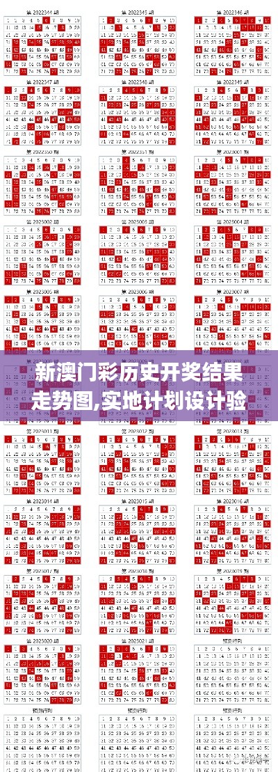 新澳门彩历史开奖结果走势图,实地计划设计验证_经典款5.229