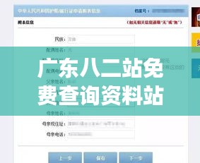 广东八二站免费查询资料站：探索知识的宝藏，高效便捷的信息集散地