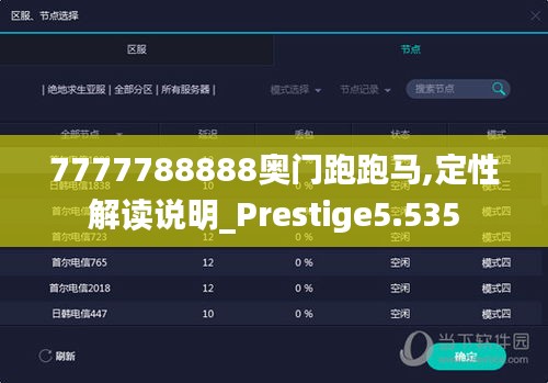 7777788888奥门跑跑马,定性解读说明_Prestige5.535