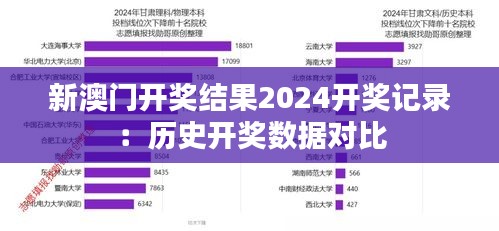 新澳门开奖结果2024开奖记录：历史开奖数据对比